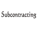 Subcontracting