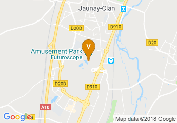 map of futuroscope