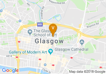 map of glasgow caledonian university