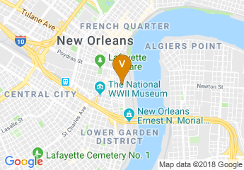 map of Omni Riverfront Hotel