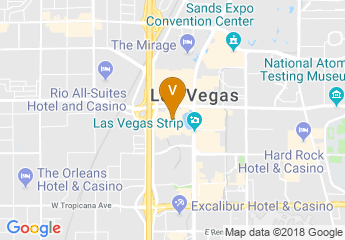 map of Bellagio Las Vegas Spa