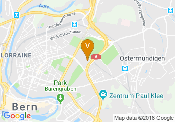 map of PostFinance-Arena