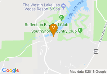 map of Lake Las Vegas Resort