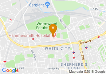 map of Hammersmith Hospital