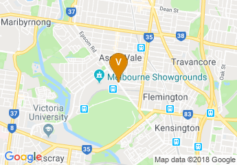 map of Flemington Showgrounds Village Kiosk