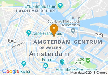 map of Amsterdam Central Bed and Breakfast