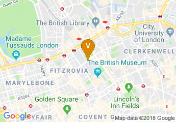 map of The Warburg Institute