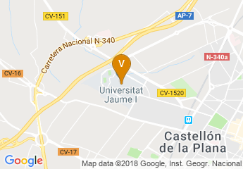 map of Universitat Jaume I