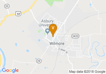 map of Asbury University