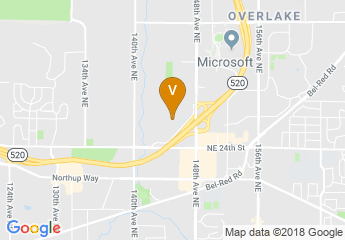 map of Fairfield Inn & Suites by Marriott Seattle Bellevue/Redmond