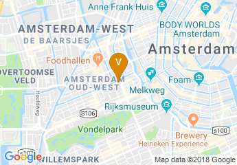 map of Grand Hotel Downtown Amsterdam