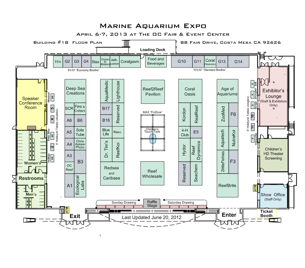 Aquarium Floor Plan