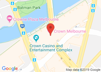 Crown Map Melbourne